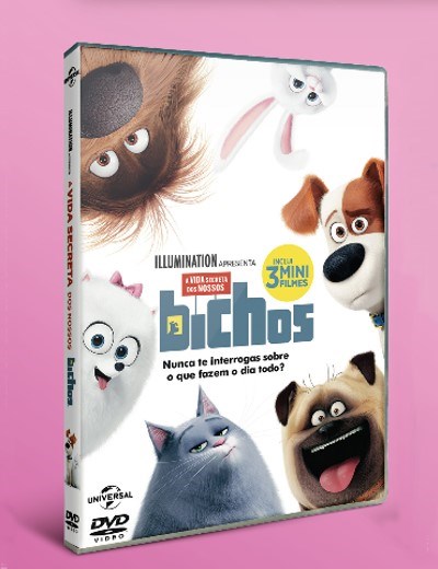 DVD A vida secreta dos nossos bichos