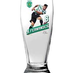 Coleção de Copos: Bruno Fernandes