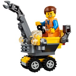 Coleção LEGO®: A grua de Emmet (3 em 1)