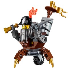 Coleção LEGO®: Pirata MetalBeard (3 em 1)